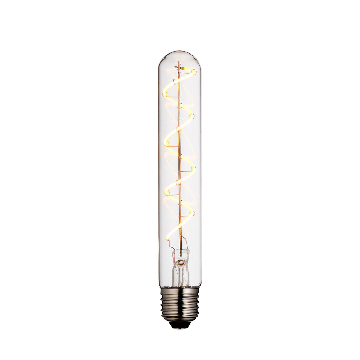 LED Filament Spiral Tubular E27 Light Bulb - 107971 - Uneeka