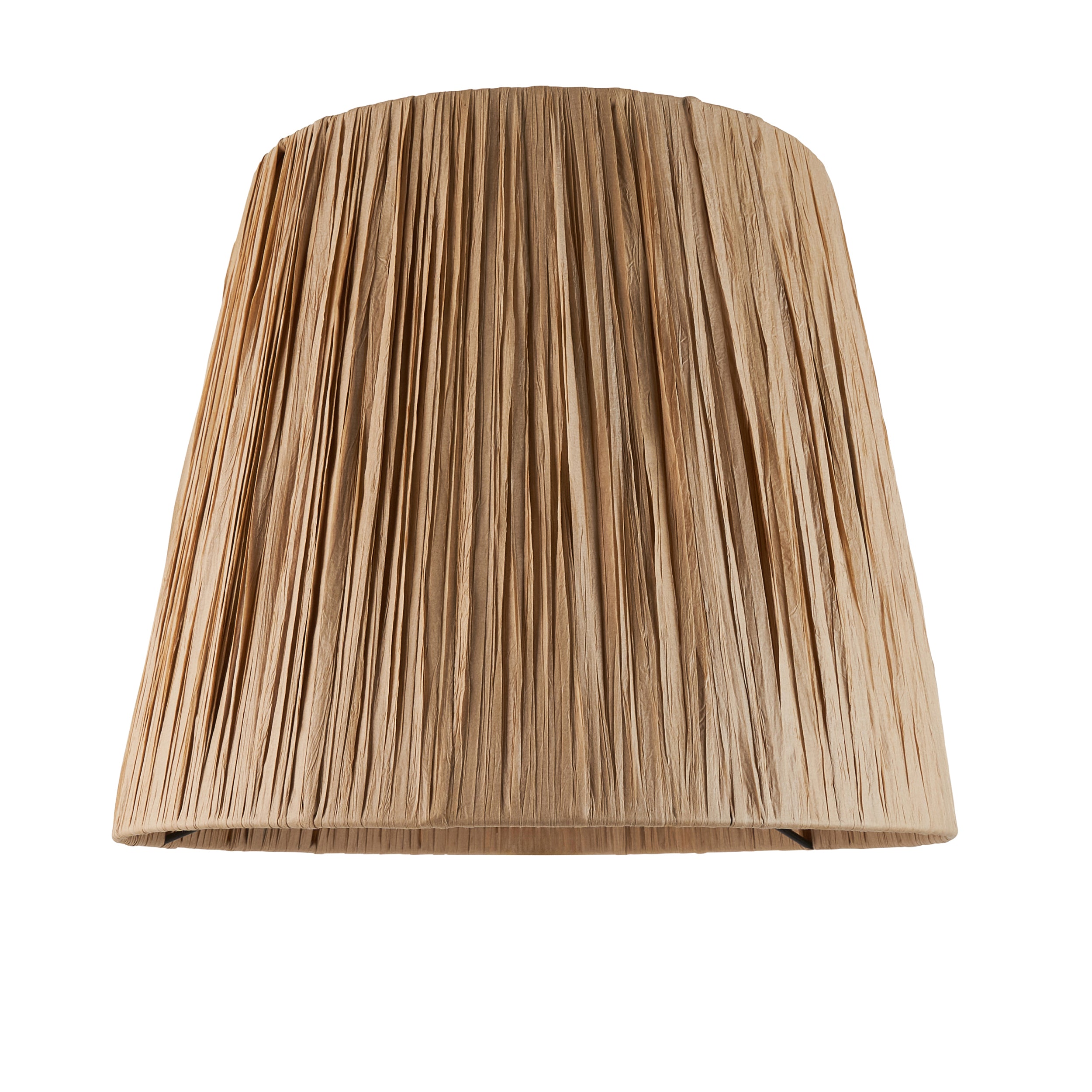 Natural Raffia Print Lampshade - 111507 - Uneeka
