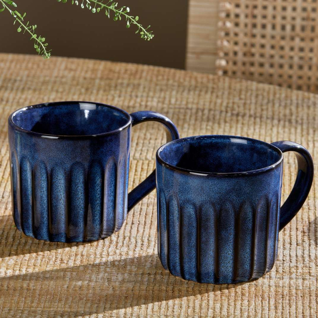Moda Deep Blue Tone Mug - MM0601 - Uneeka