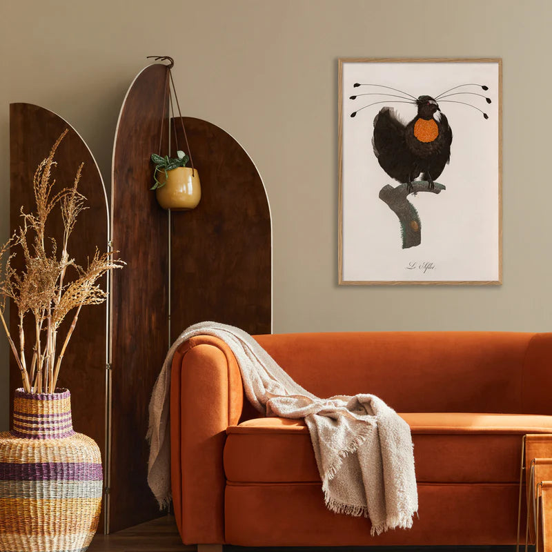 Le Sifilet Framed Art Print - OFP 100x140 6710 - Uneeka