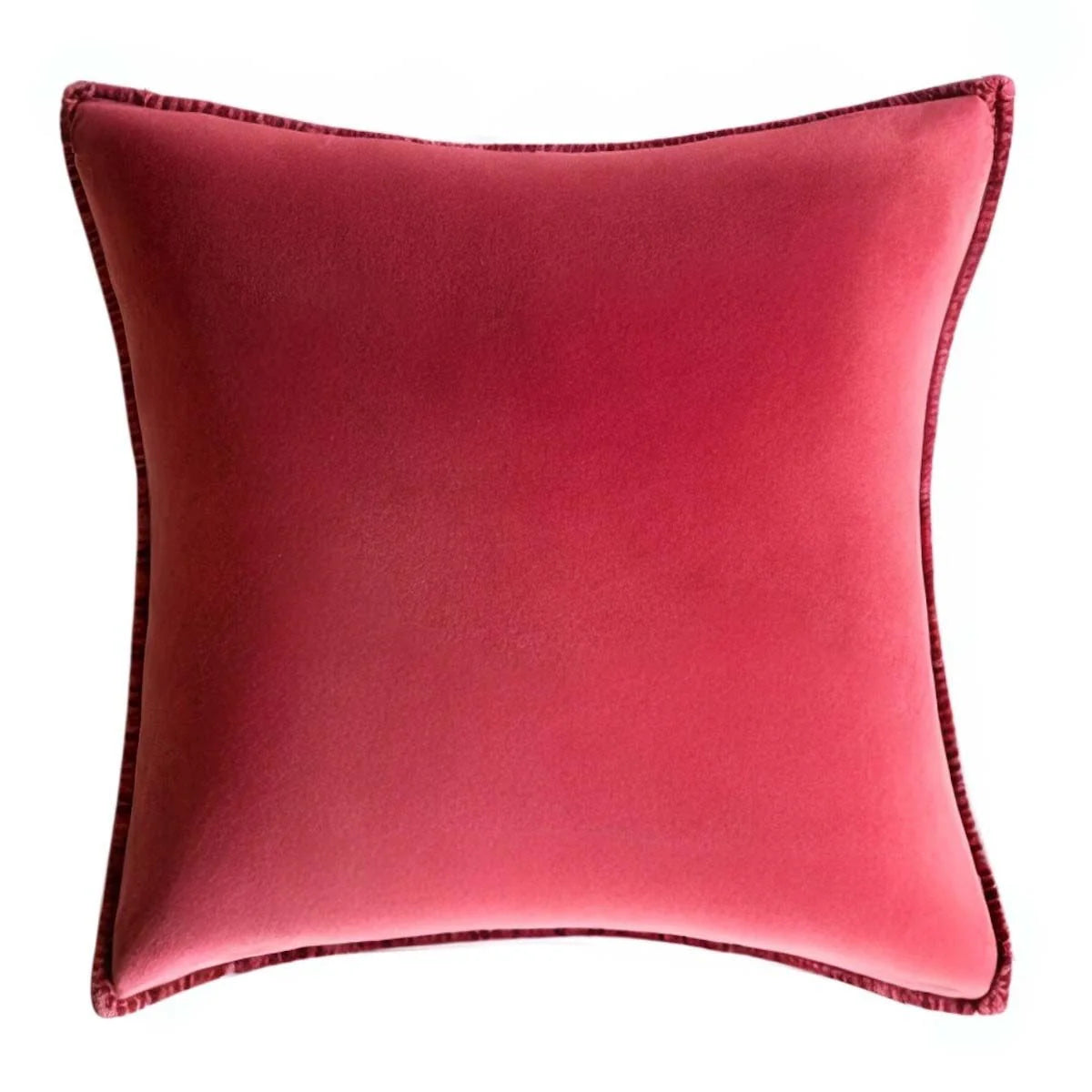 Stonewash Velvet Cushion - 14CUC019BR - Uneeka