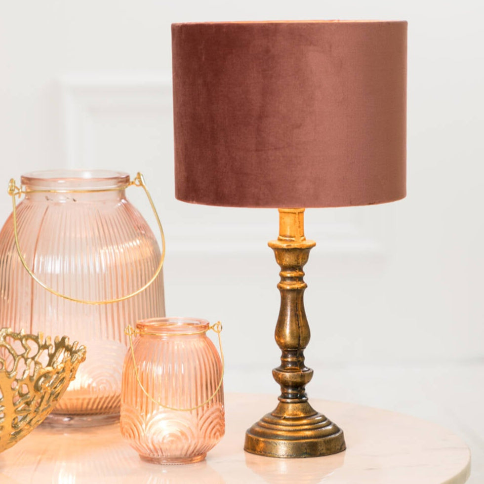 Raw Antique Bronze Table Lamp Base - 8169357 - Uneeka