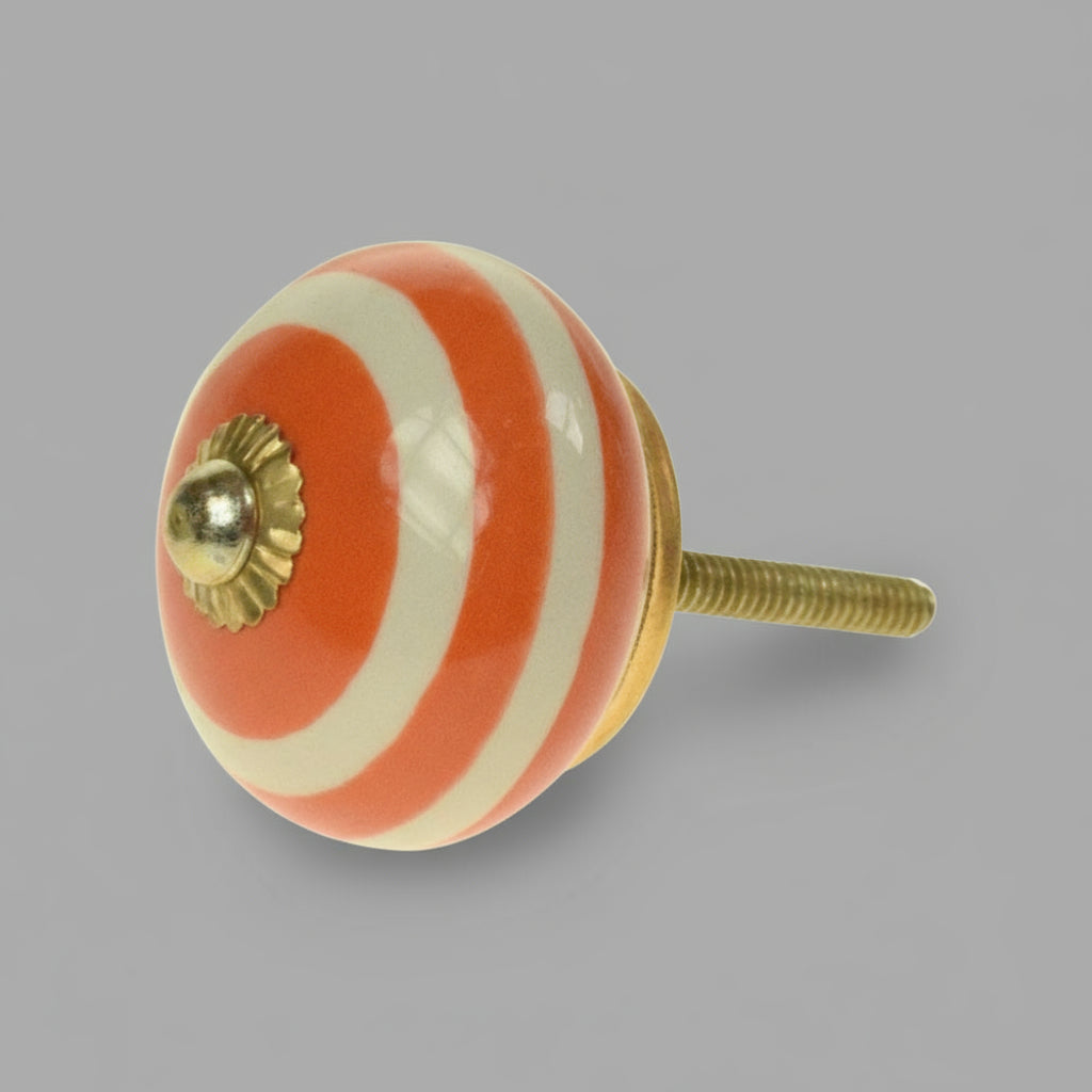 Striped Assorted Colour Door Knob - ASP2303 - Uneeka