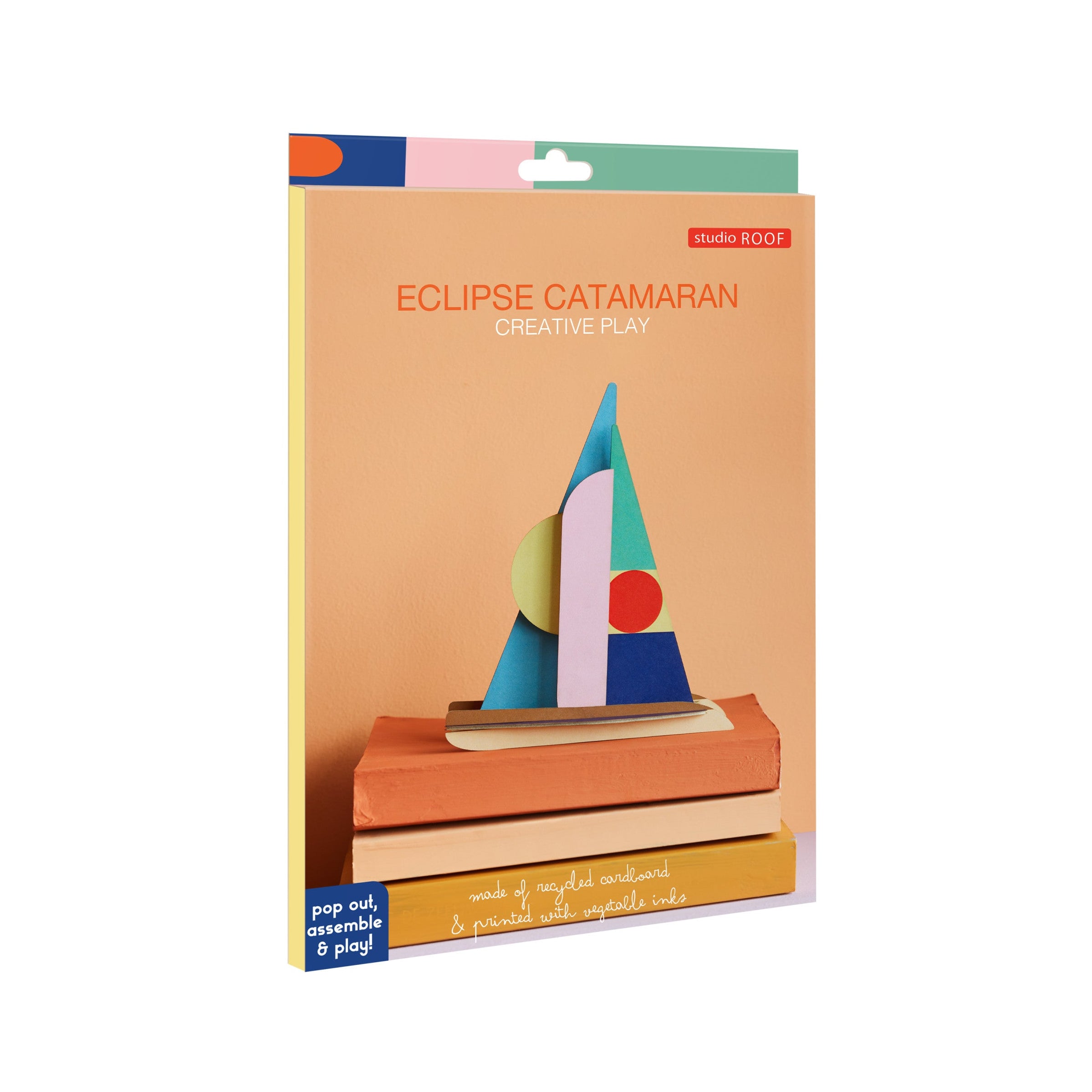 Eclipse Catamaran Boat Cardboard Model - TTM171 - Uneeka
