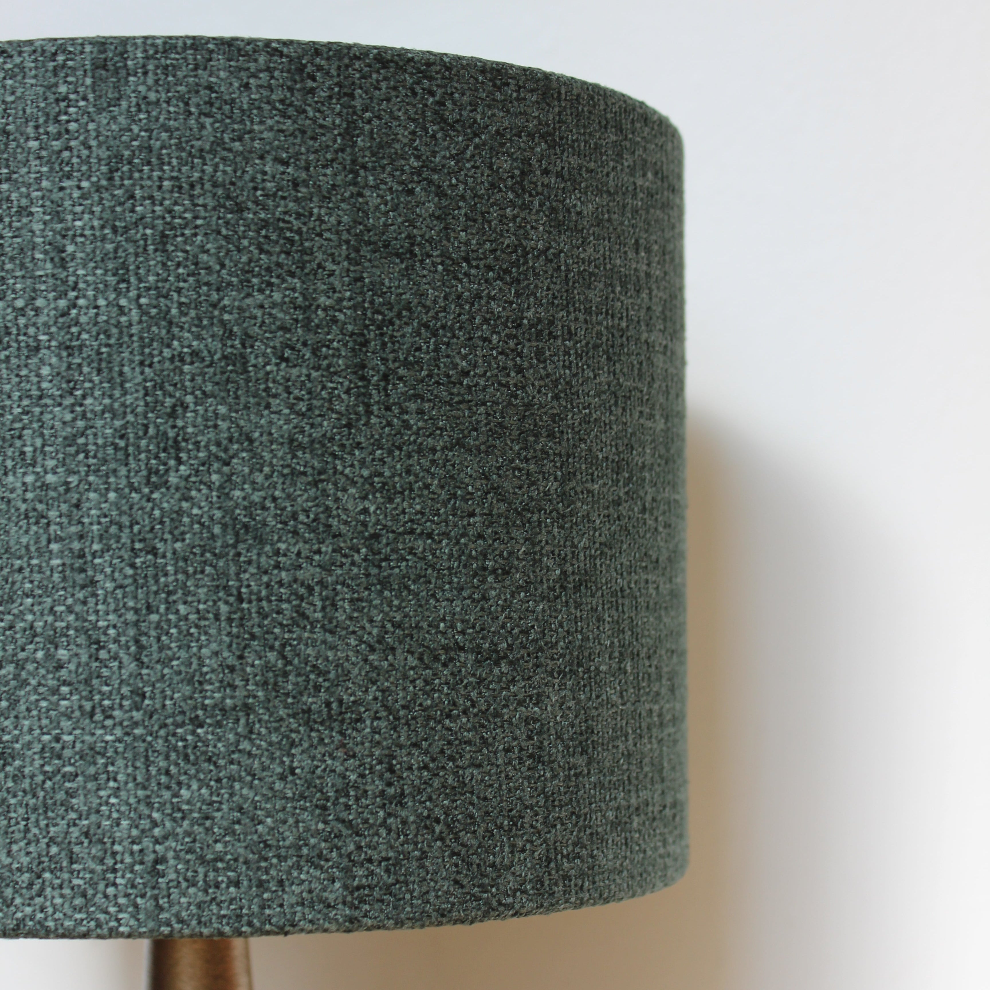 Emerald Green Linen Lampshade-Uneeka