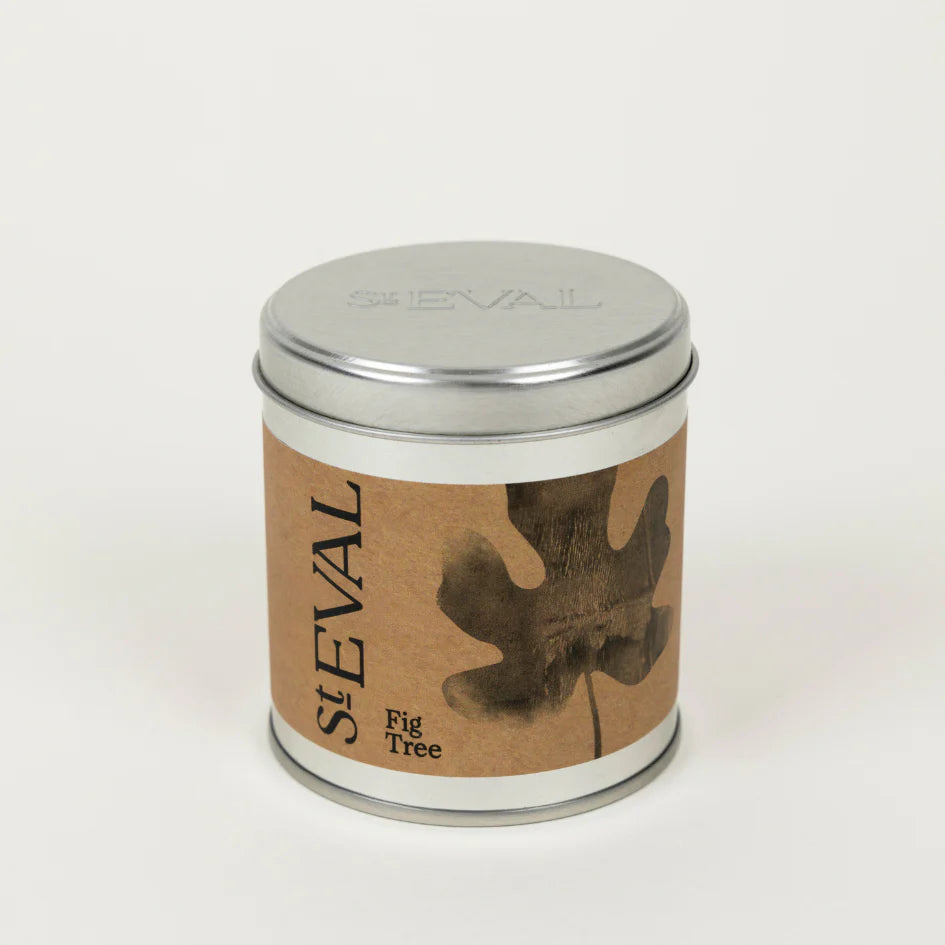 St Eval Tin Candle Fig Tree - F00354 - Uneeka