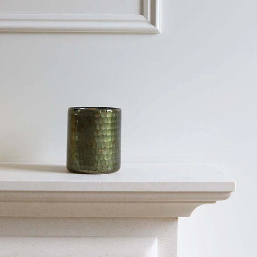 Green Scale Design Candle Holder - Uneeka