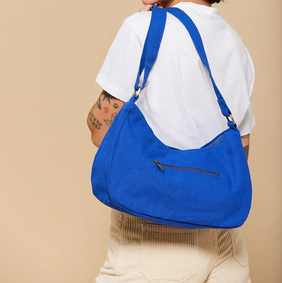 Hindbag Organic Cotton Scoop Shoulder Bag - ROSA_BE - Uneeka