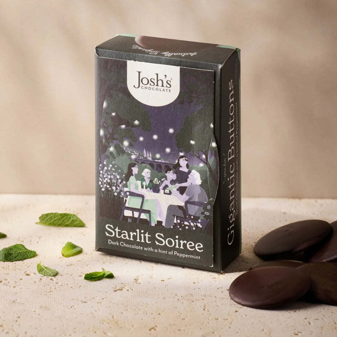 Josh's Chocolate Dark Peppermint Giant Buttons - Uneeka