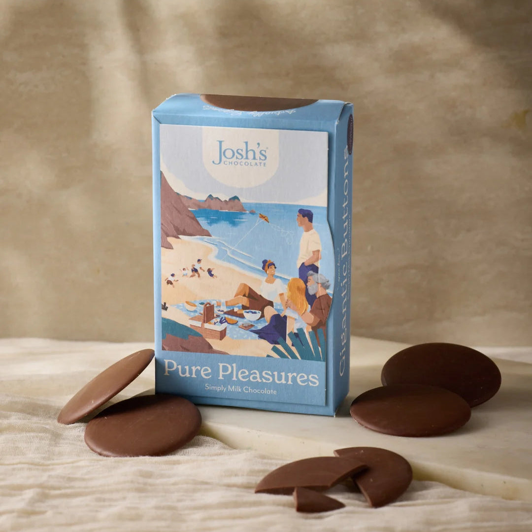 Josh's Chocolate Simply Milk Giant Buttons - Uneeka