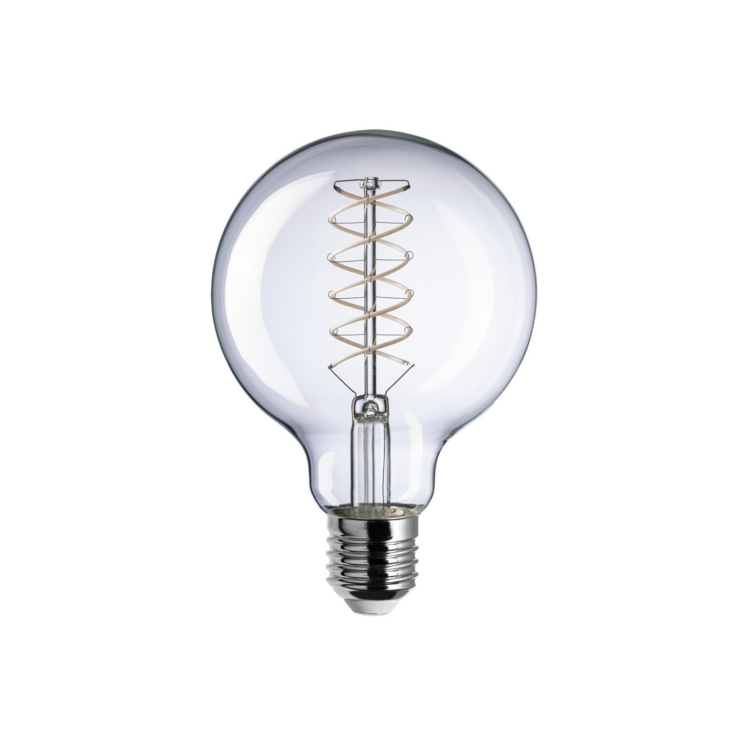 LED White Globe G95 5.9W E27 Dimmable Bulb - Uneeka