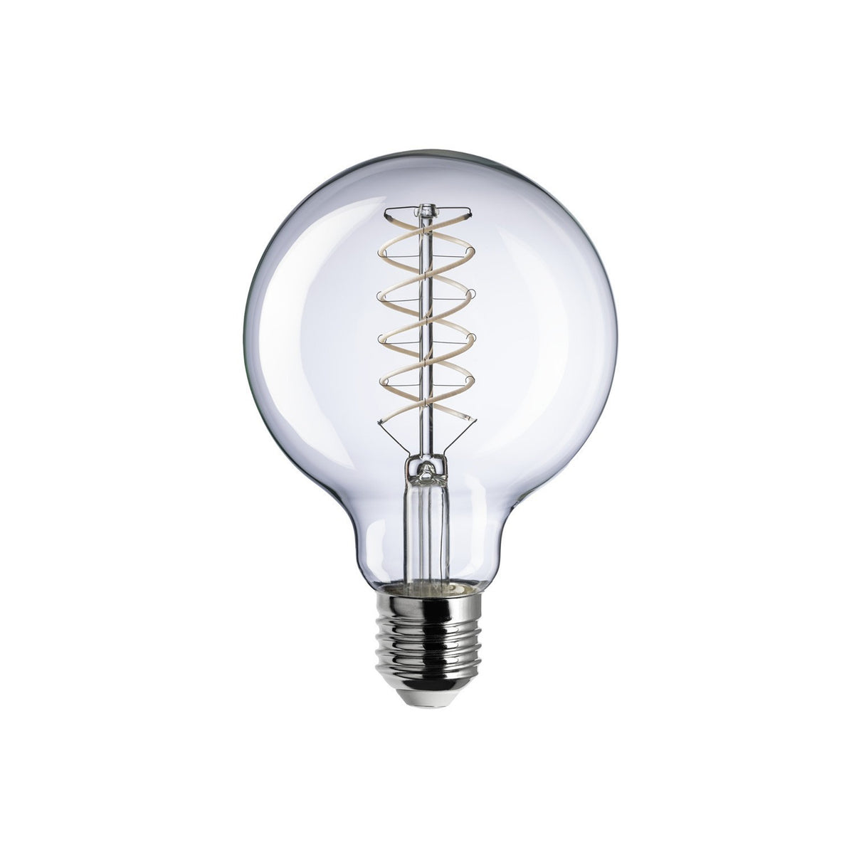 LED White Globe G95 5.9W E27 Dimmable Bulb - Uneeka