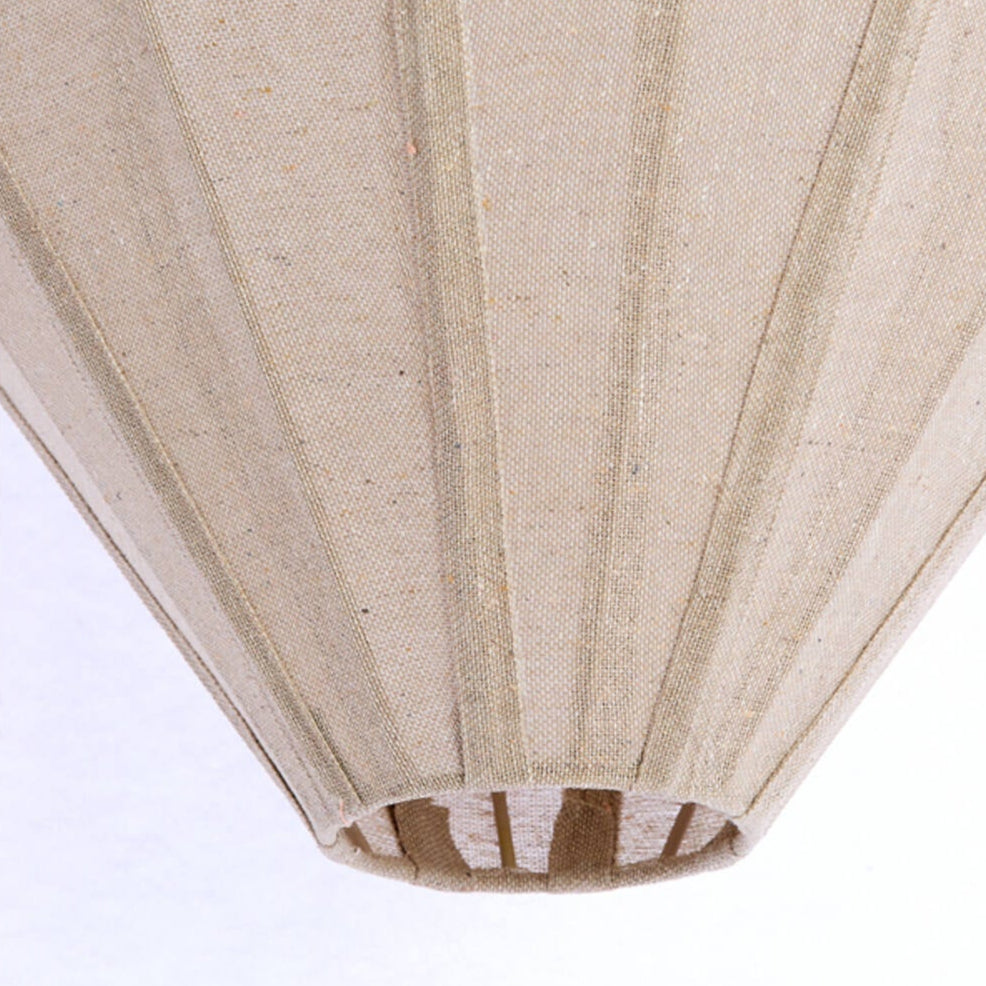 Light Natural Jute Gourd Pendant - Uneeka Lighting