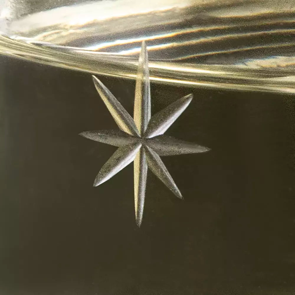 Etched Stars Prosecco Glass - MK8217 - Uneeka