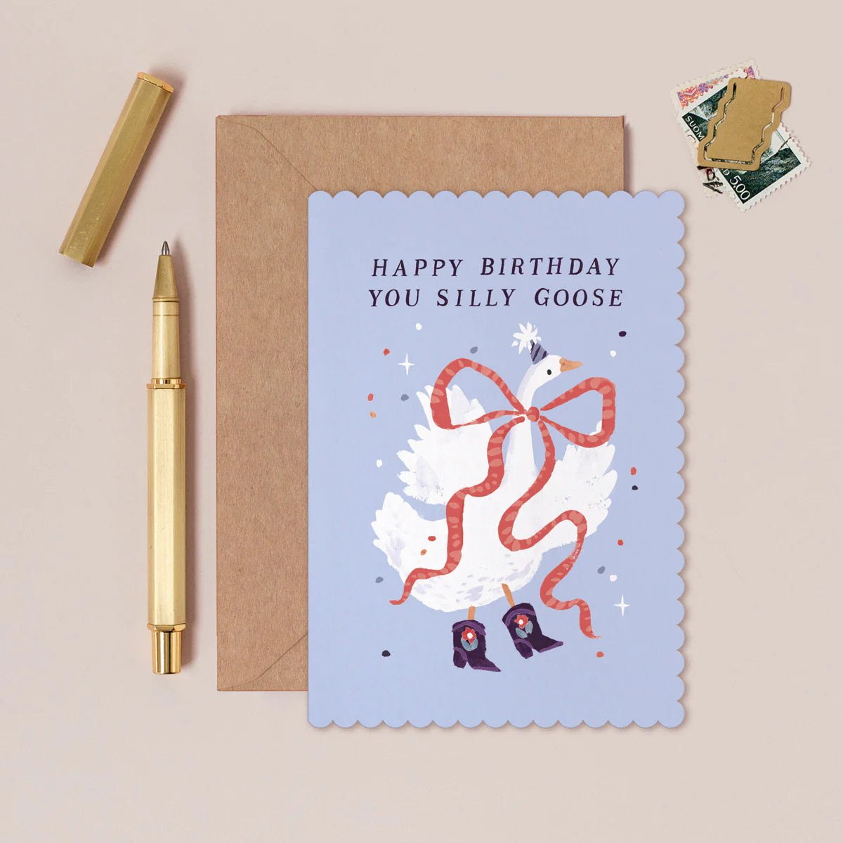 Silly Goose Birthday Card - MNC09 - Uneeka