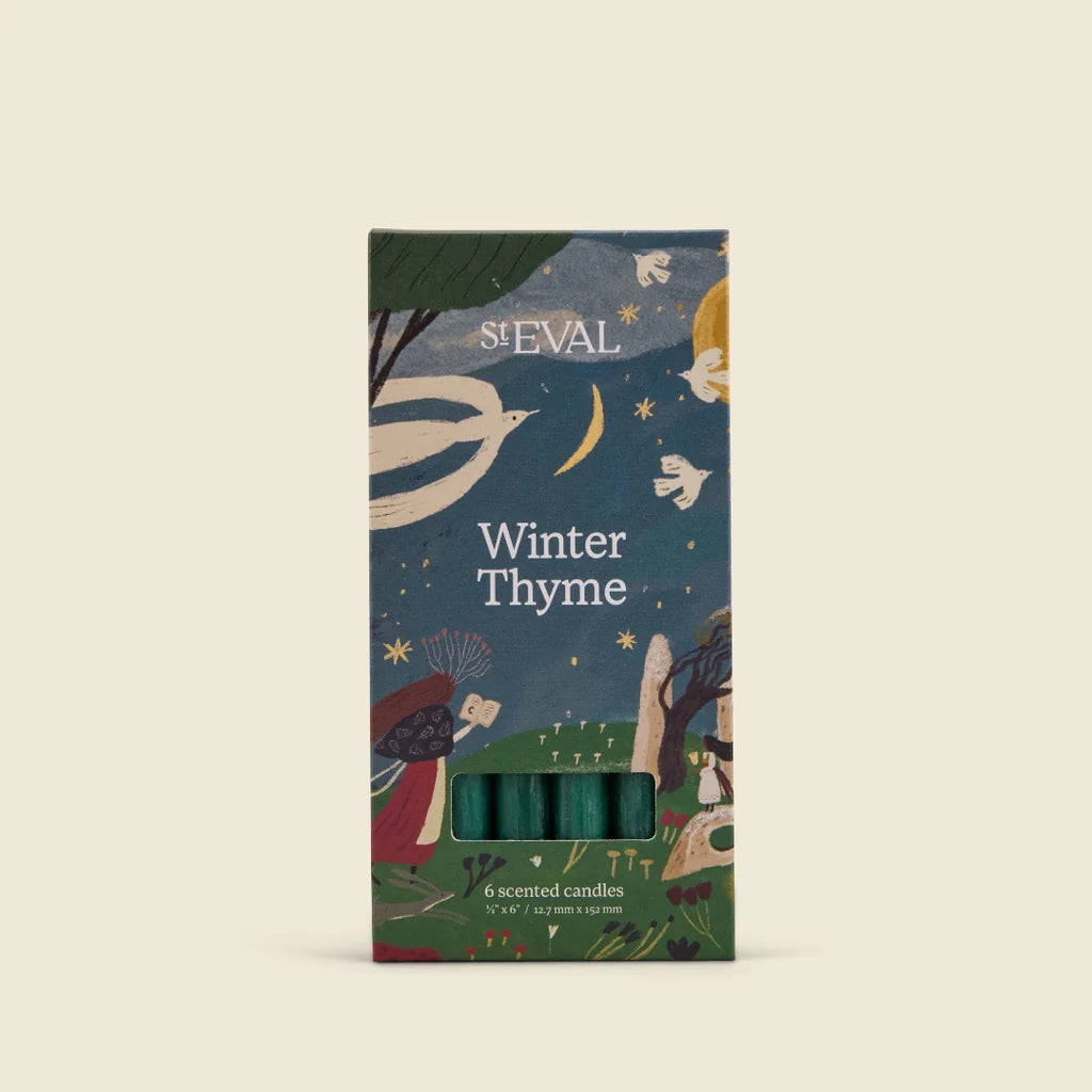 Mini Bundle of Christmas Candles Winter Thyme - F01402 - Uneeka