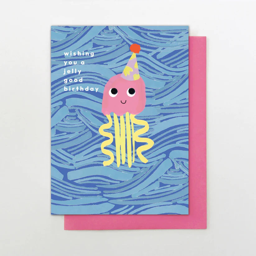 Wishing You a Jelly Good Birthday Card - PY07 - Uneeka