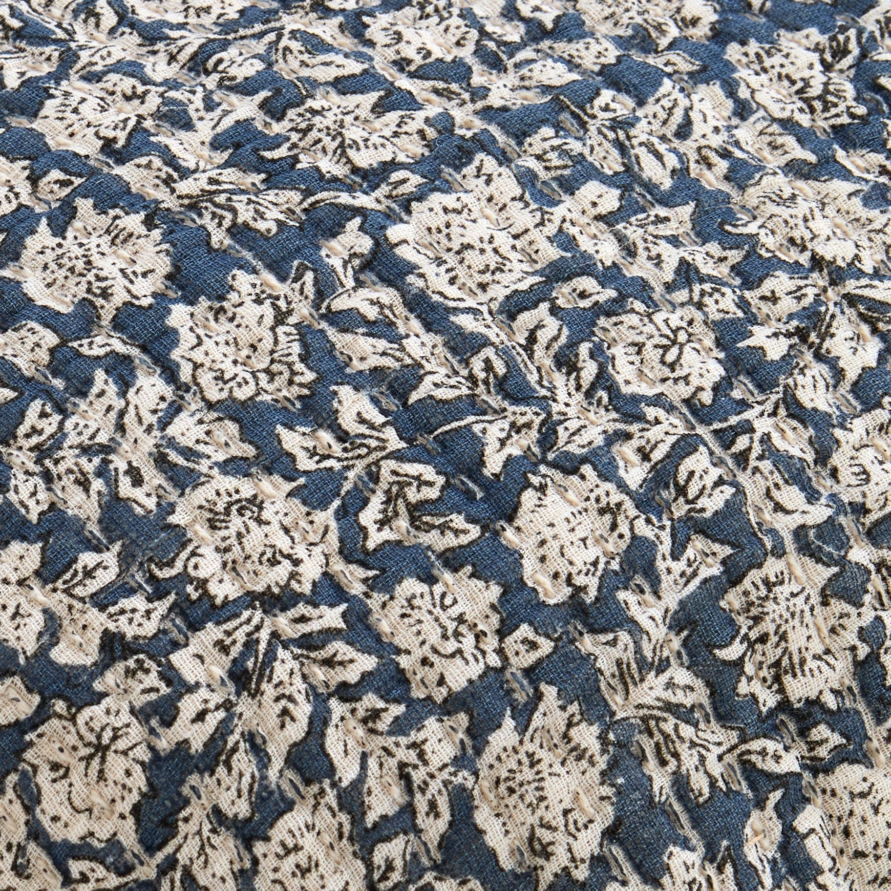 Floral Print Quilted Throw - PRVTN - Uneeka