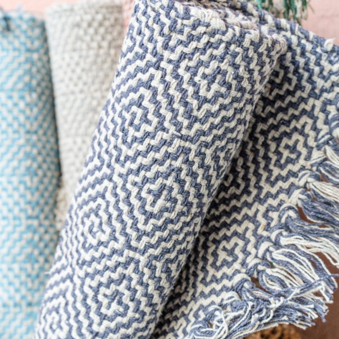 Souk Coloured Hand Woven Rug - 60 x 90 cm