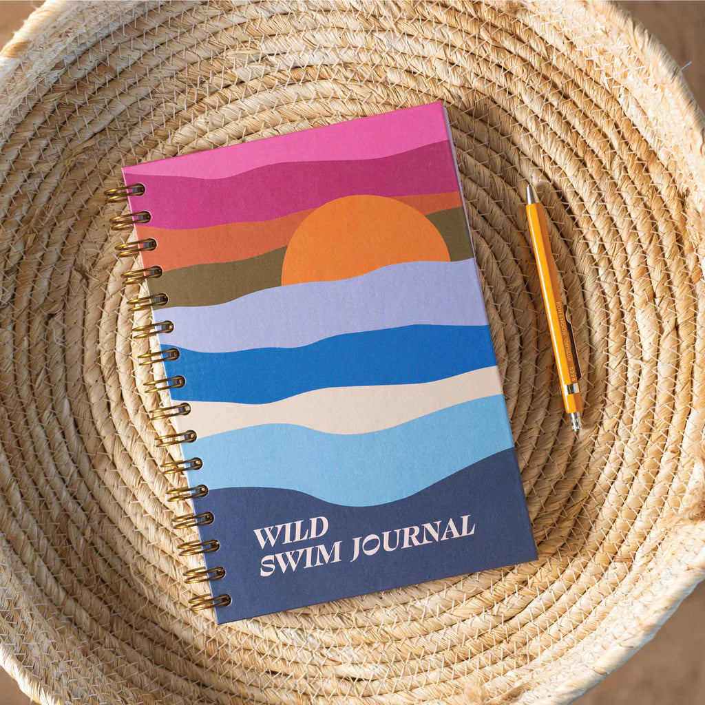 Seascape A5 Hardback Wild Swim Journal - TUE-JRN-SWIM-SCP-A5 - Uneeka