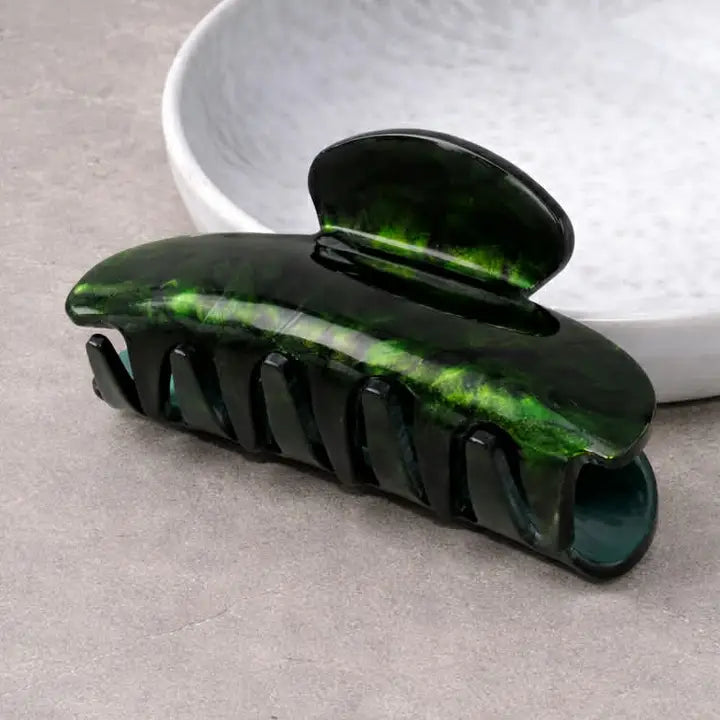 Small Pearlescent Hair Claw Clip - CLW084 - Uneeka
