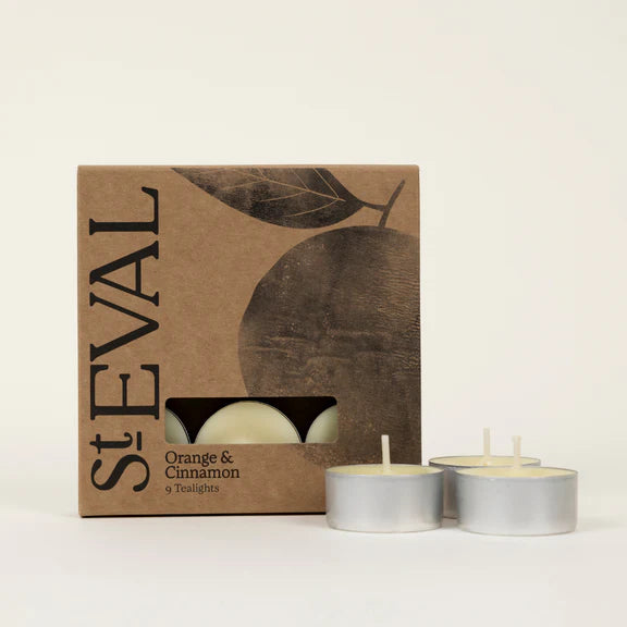 St Eval Tealights Orange and Cinnamon - Uneeka