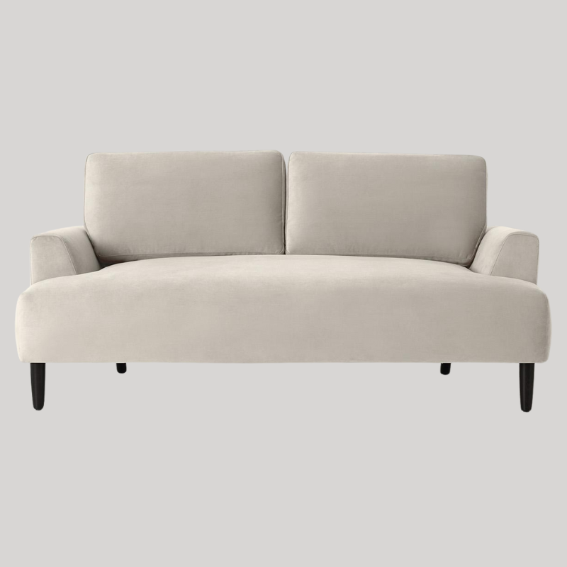 Swyft Model 05 2 Seater Sofa - Bone Velvet - Swyft at Uneeka