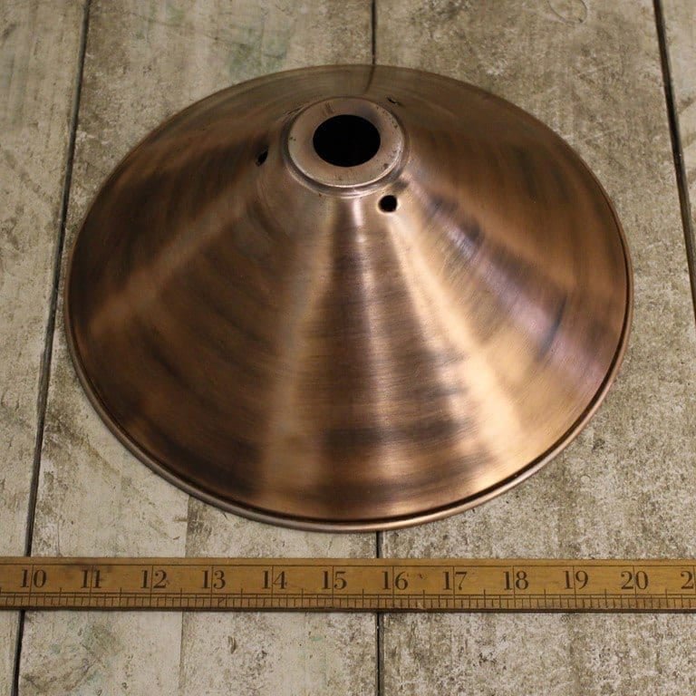 Antique Copper Shallow Pendantique Shade - 01.806C.AC.265 - Uneeka
