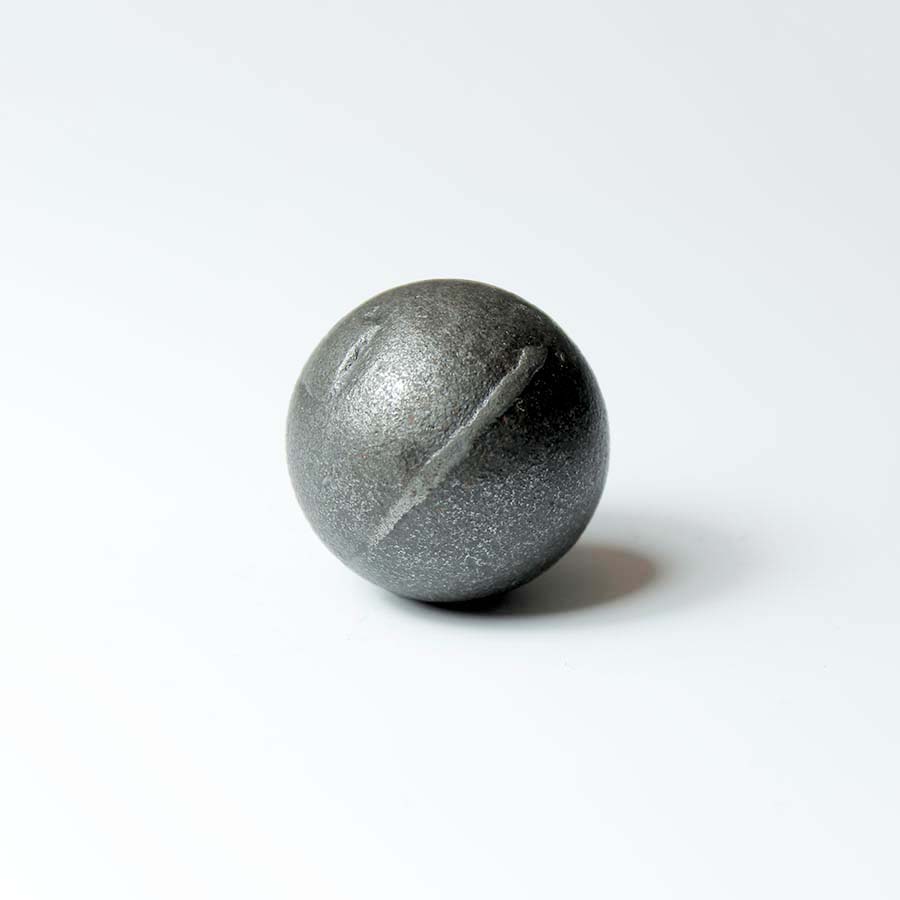 Antique Iron Eastburn Stem Style Ball Knob - 70.086J.AI.32 - Uneeka