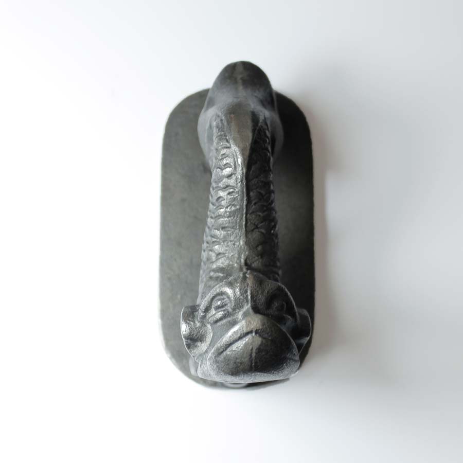 Antique Iron Fish Door Knocker - B131 - Uneeka