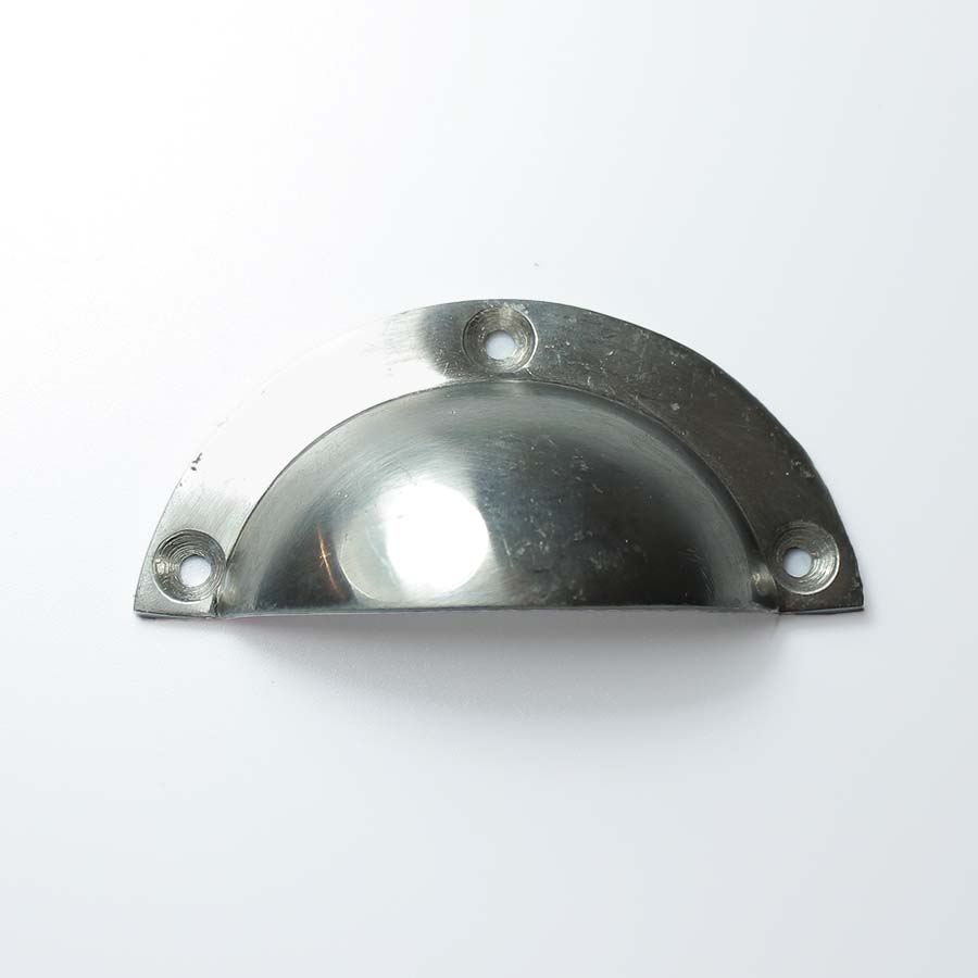 Brushed Nickel Basic Design Cup Handle - A113.AL - Uneeka