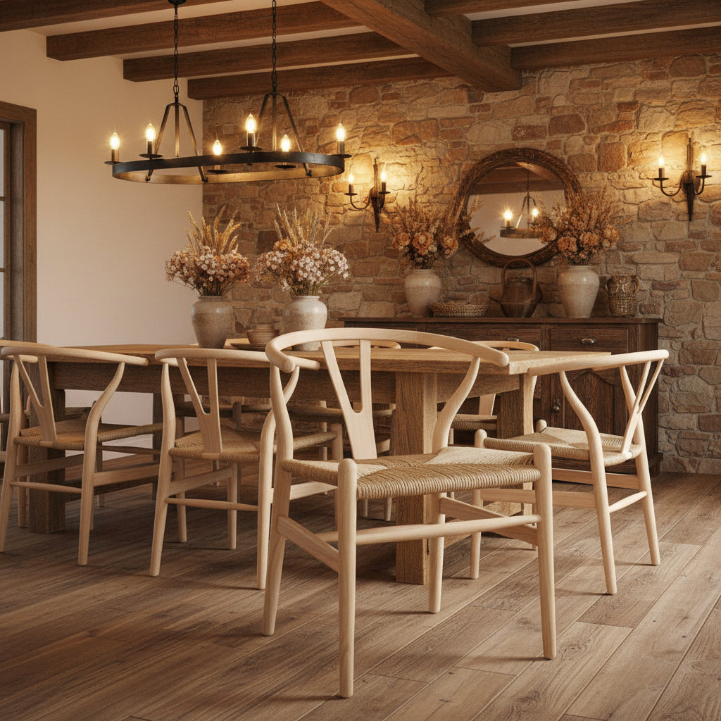 Denmark Wishbone Dining Chair - SH11 - Uneeka