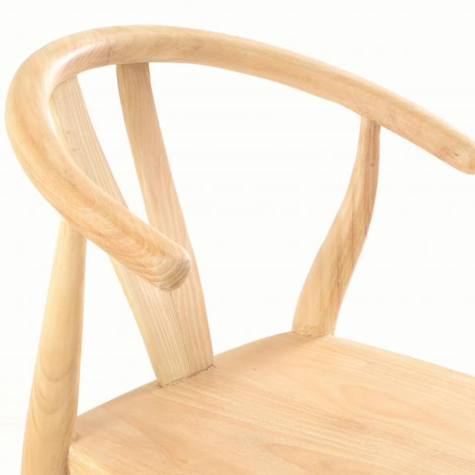 Denmark Wishbone Short Solid Bar Chair - SH12S - Uneeka