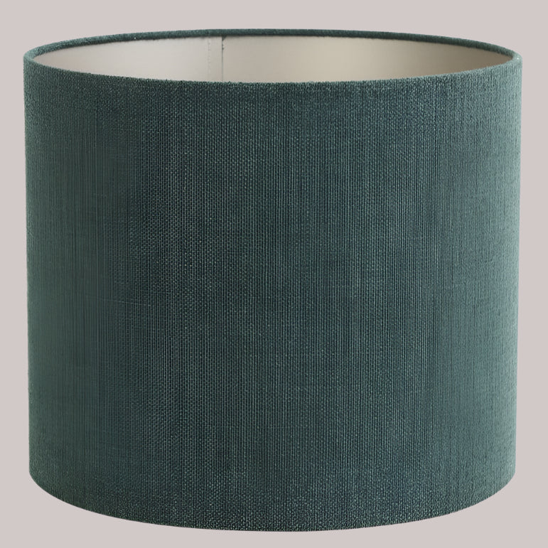 Emerald Green Linen Lampshade - 2220903 - Uneeka
