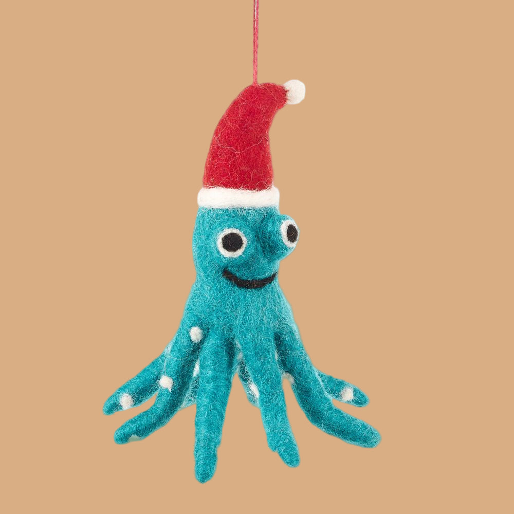 Felt Otto The Festive Octo - CHWCOCT - Uneeka
