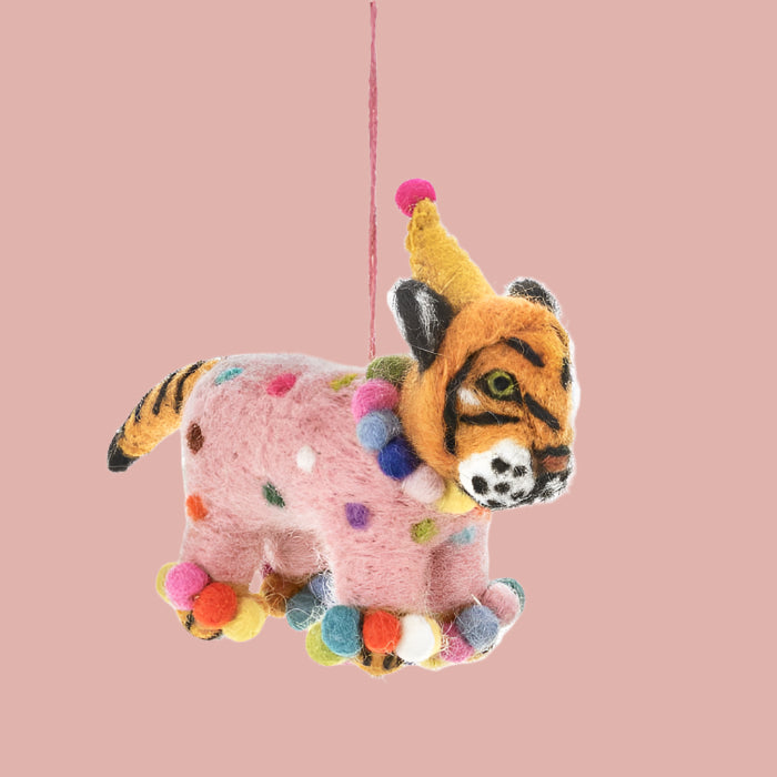 Felt Tabby the Party Tiger - SAFITI - Uneeka