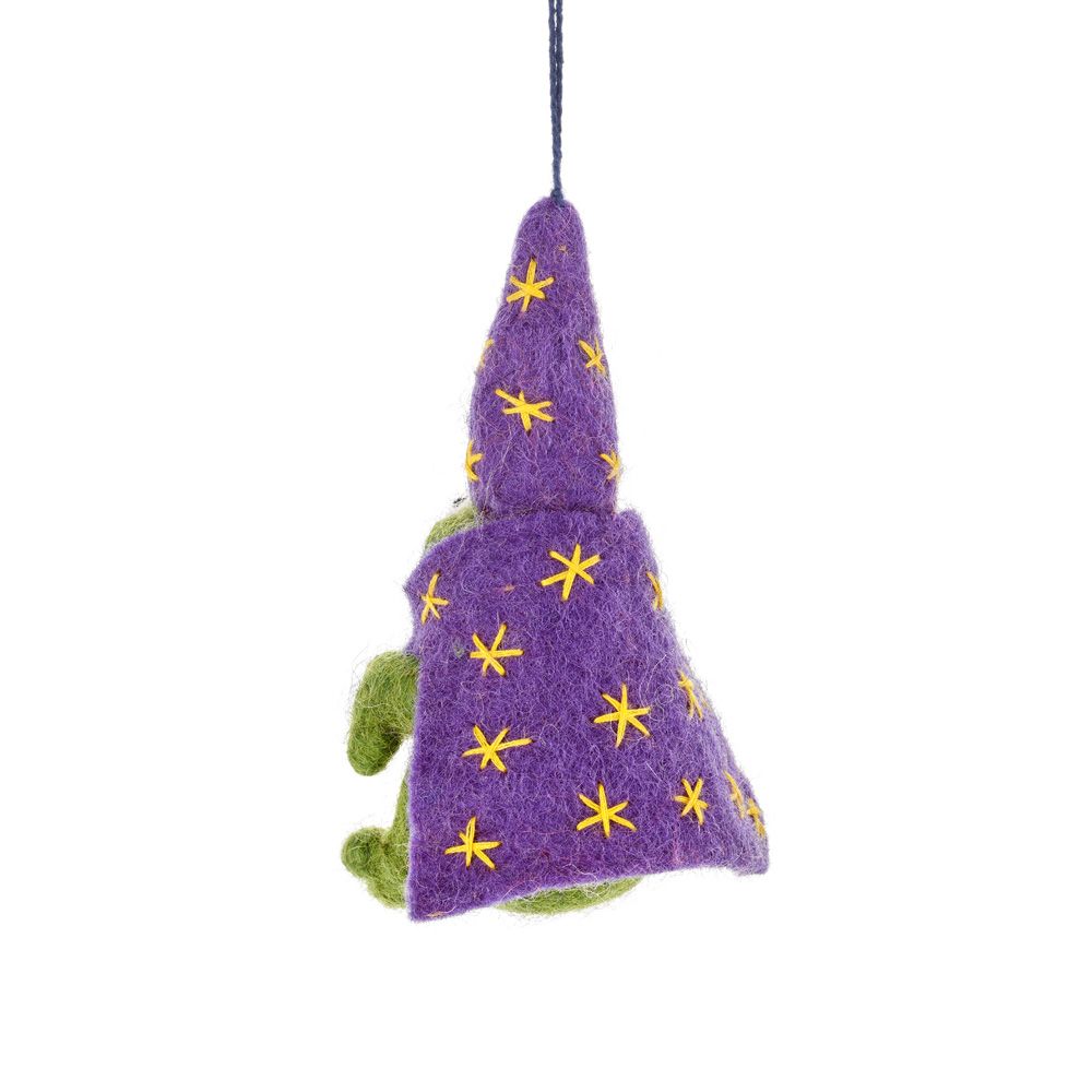 Felt Winston the Wizard Frog - ANHWIZF - Uneeka