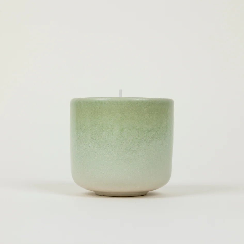 St Eval Garden Path Ceramic Pot Candle Walled Garden - F01364 - Uneeka