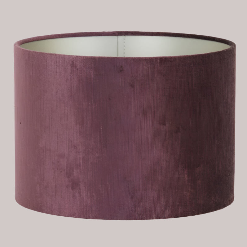 Gemstone Aubergine Cylinder Lampshade - 2220789 - Uneeka