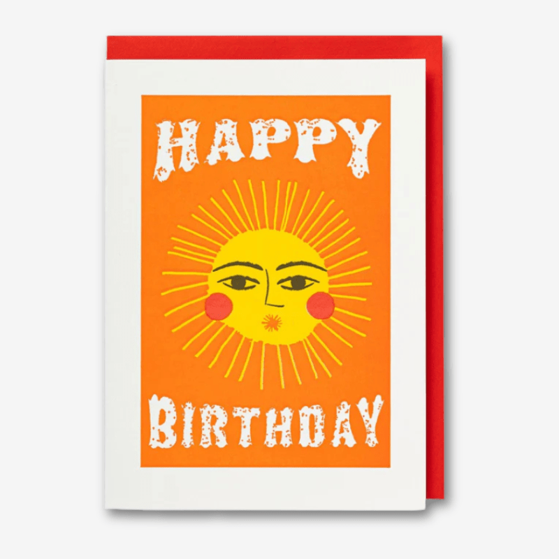 Happy Birthday Sun Greetings Card - QP489 - Uneeka