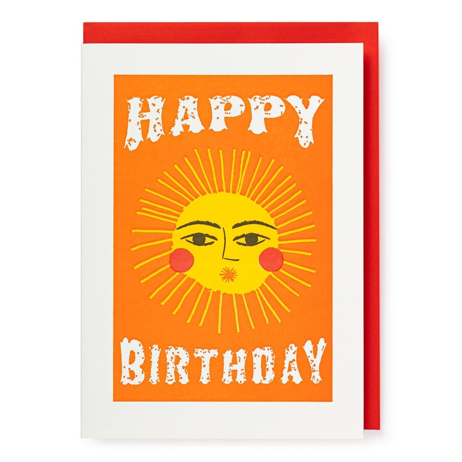 Happy Birthday Sun Greetings Card - QP489 - Uneeka