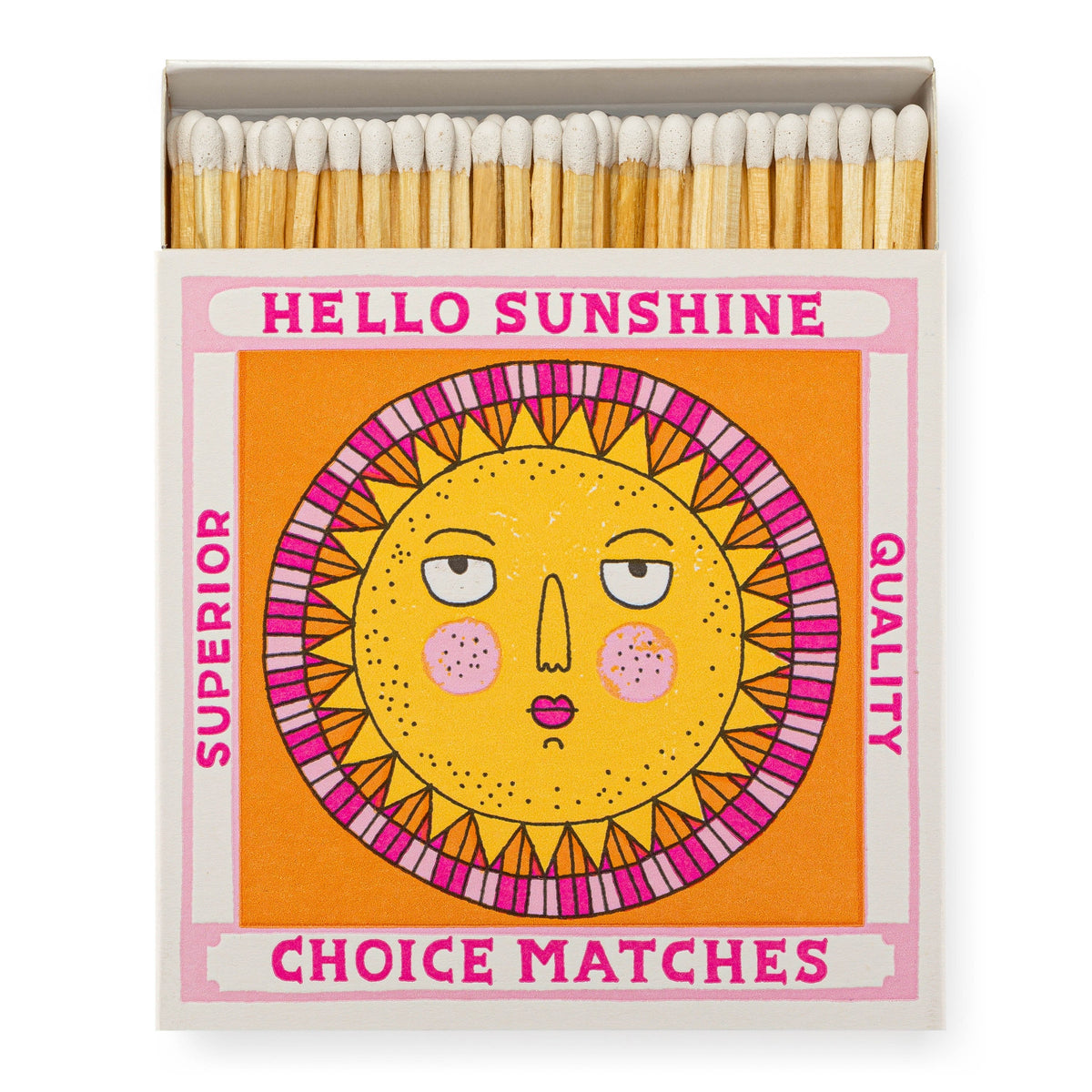 Hello Sunshine Design Box Of Matches - B272 - Uneeka