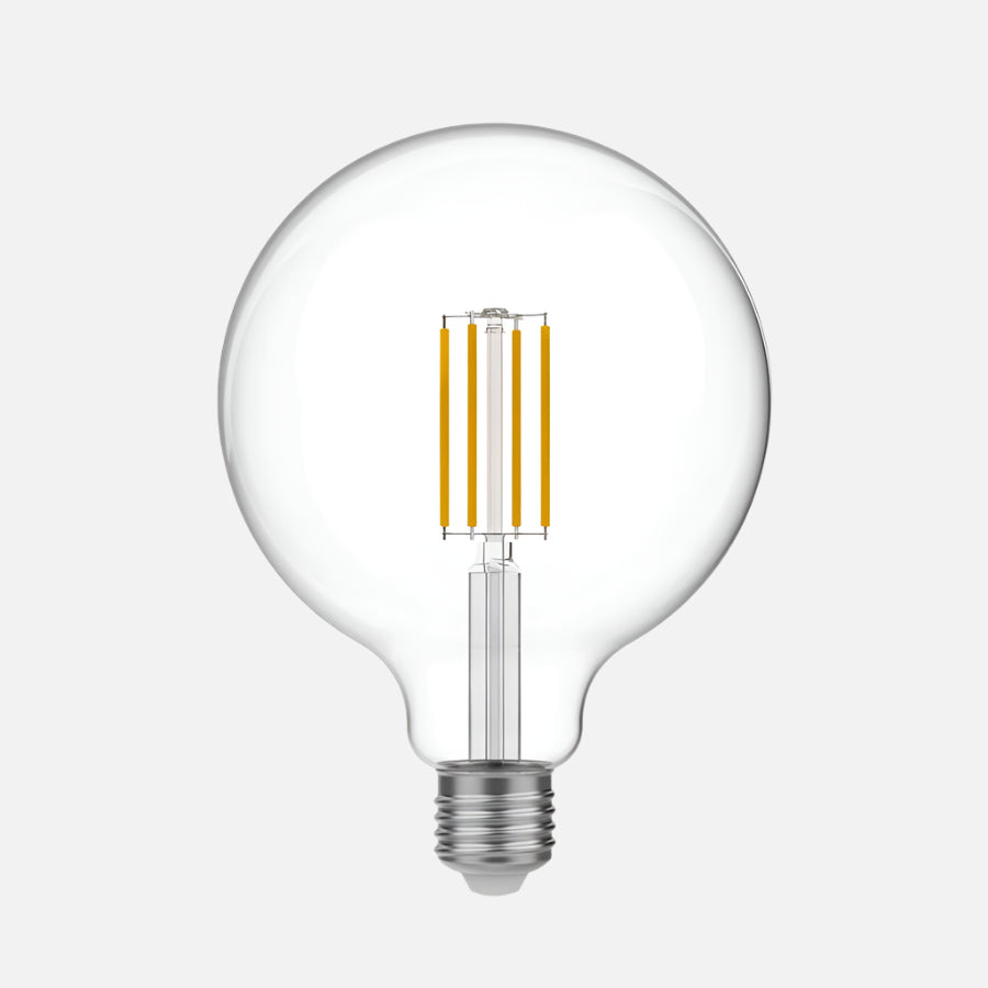 LED Clear Globe G125 7W E27 Dimmable Bulb - BB - T04 - Uneeka