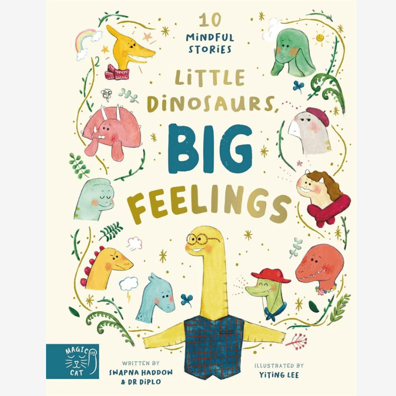 Little Dinosaurs Big Feelings Children's Story Book - B070872 - Uneeka