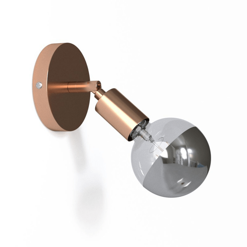 Metal 90° Adjustable Wall Light - APM2VBOTBS1CR - Uneeka