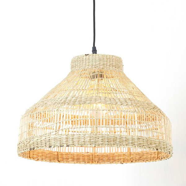 Natural Seagrass Hanging Lamp - 2960930 - Uneeka