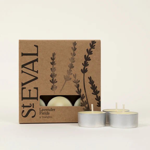 St Eval Tealights Lavender Fields - F01297 - Uneeka