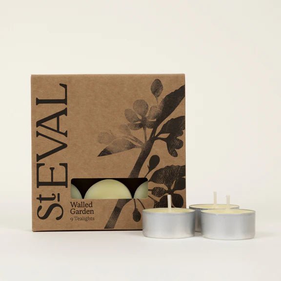 St Eval Tealights Walled Garden - F01386 - Uneeka