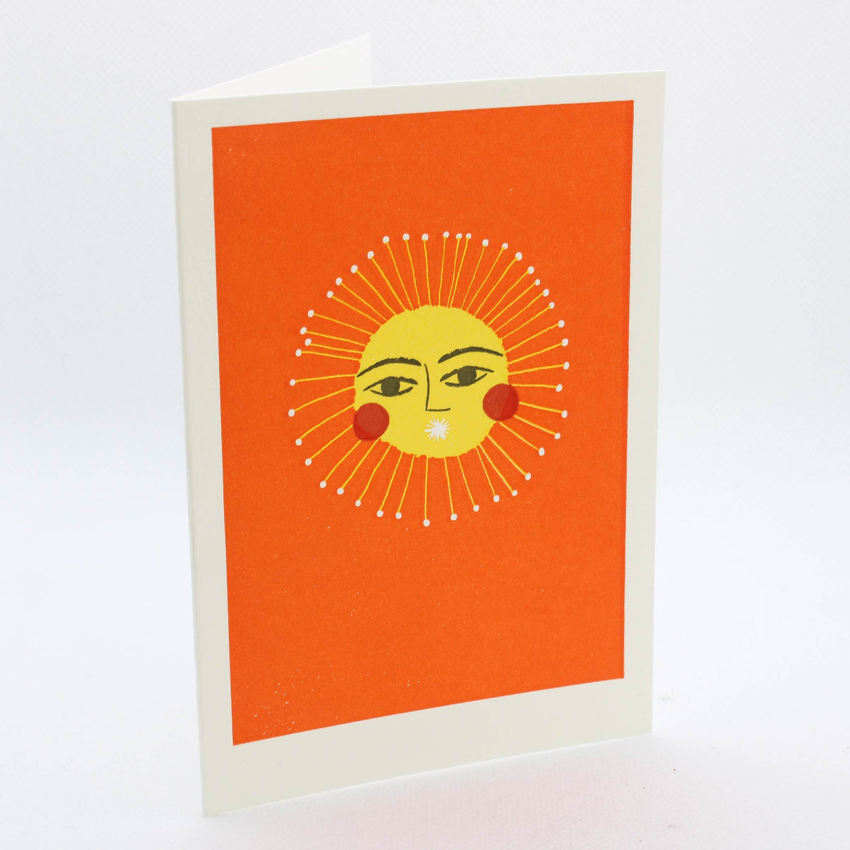 Orange Sun Mini Art Card - APS259 - Uneeka