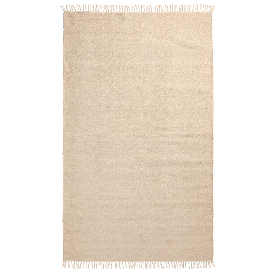 Plain Recycled Yarn Rug 120 x 180cm - R18046ST - Uneeka